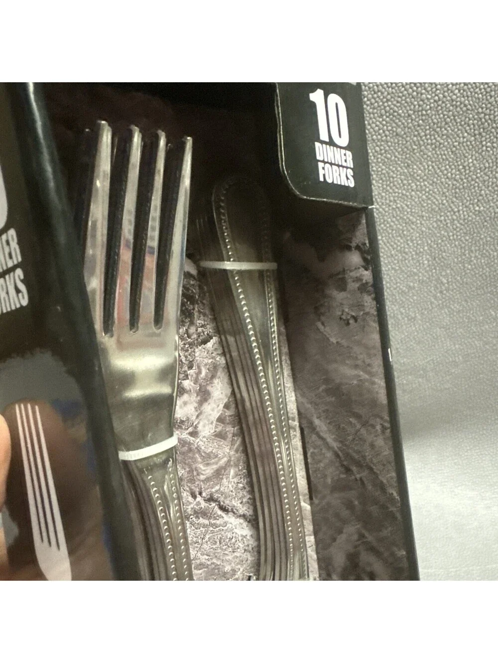 Farberware Cosmopolitan 10 Stainless Steel Dinner Forks Dishwasher Safe Silver